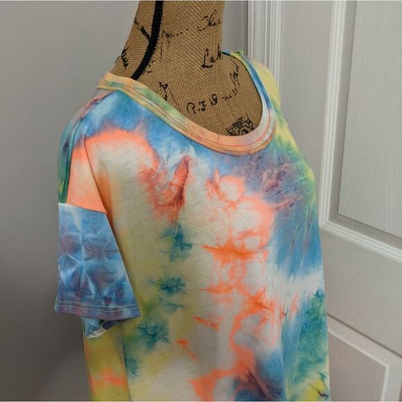 Honeyme Tops - Honeyme tie dye tshirt